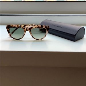 Warby Parker Tilley Petal Tortoise sunglasses. Narrow